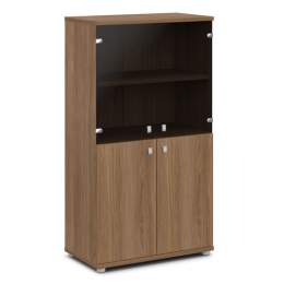 Шкаф средний со стеклом V-664